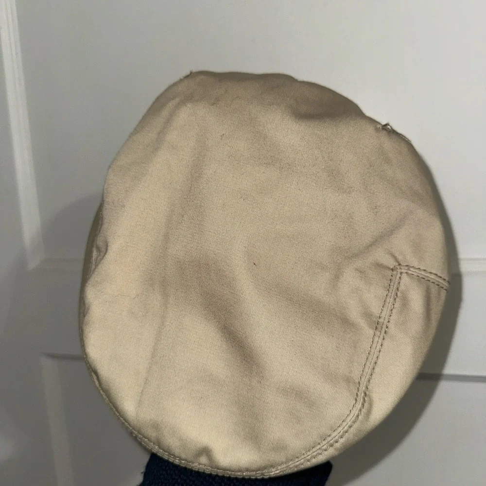 Prada Classic Tan Flat Cap - Picture 8 of 16
